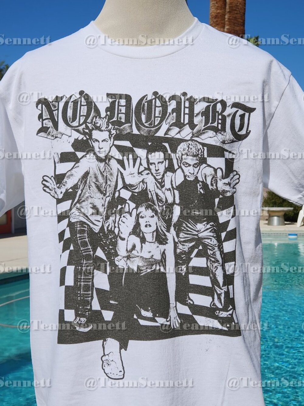 No Doubt Sphere Shirt // White Short Sleeve // Las Vegas Residency 2026